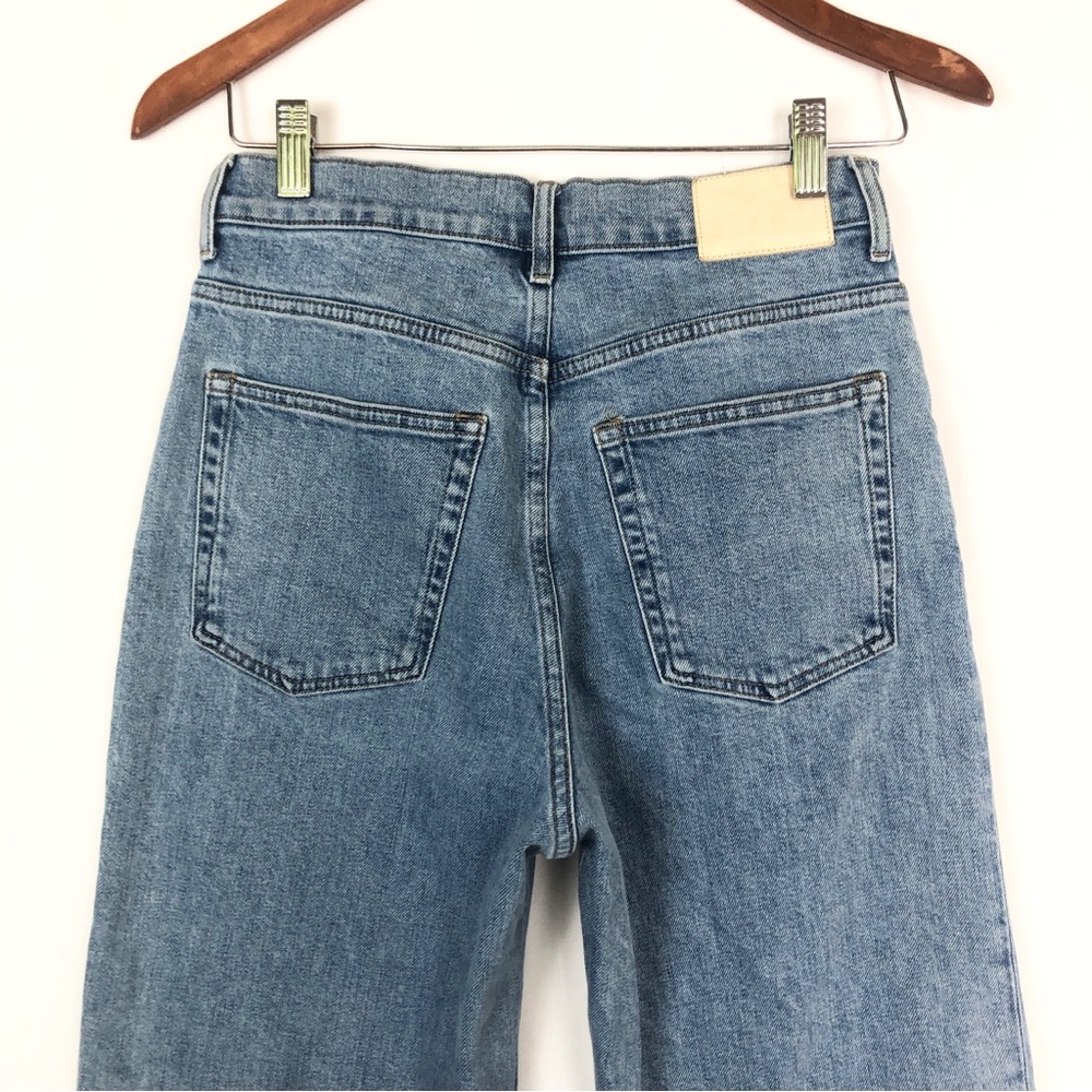 Everlane Way High Jean Organic Light Indigo Size 26 Regular - Picture 5 of 7